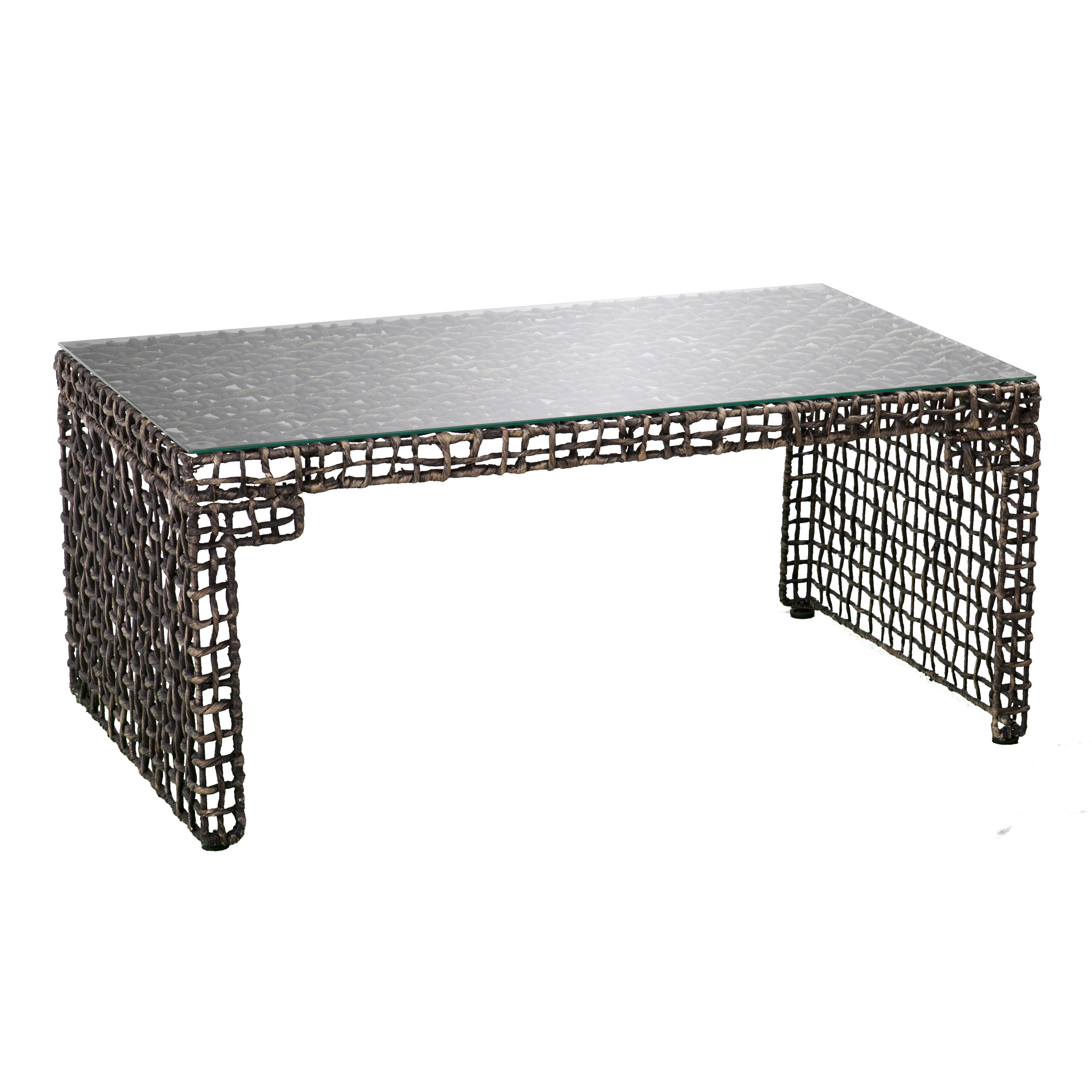 World Menagerie Akersville Woven Coffee Table Reviews Wayfair