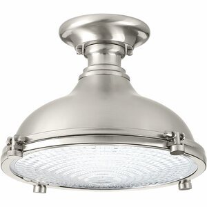 Javi 1-Light LED Semi Flush Mount