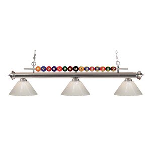 Shark 3-Light Billiard Light