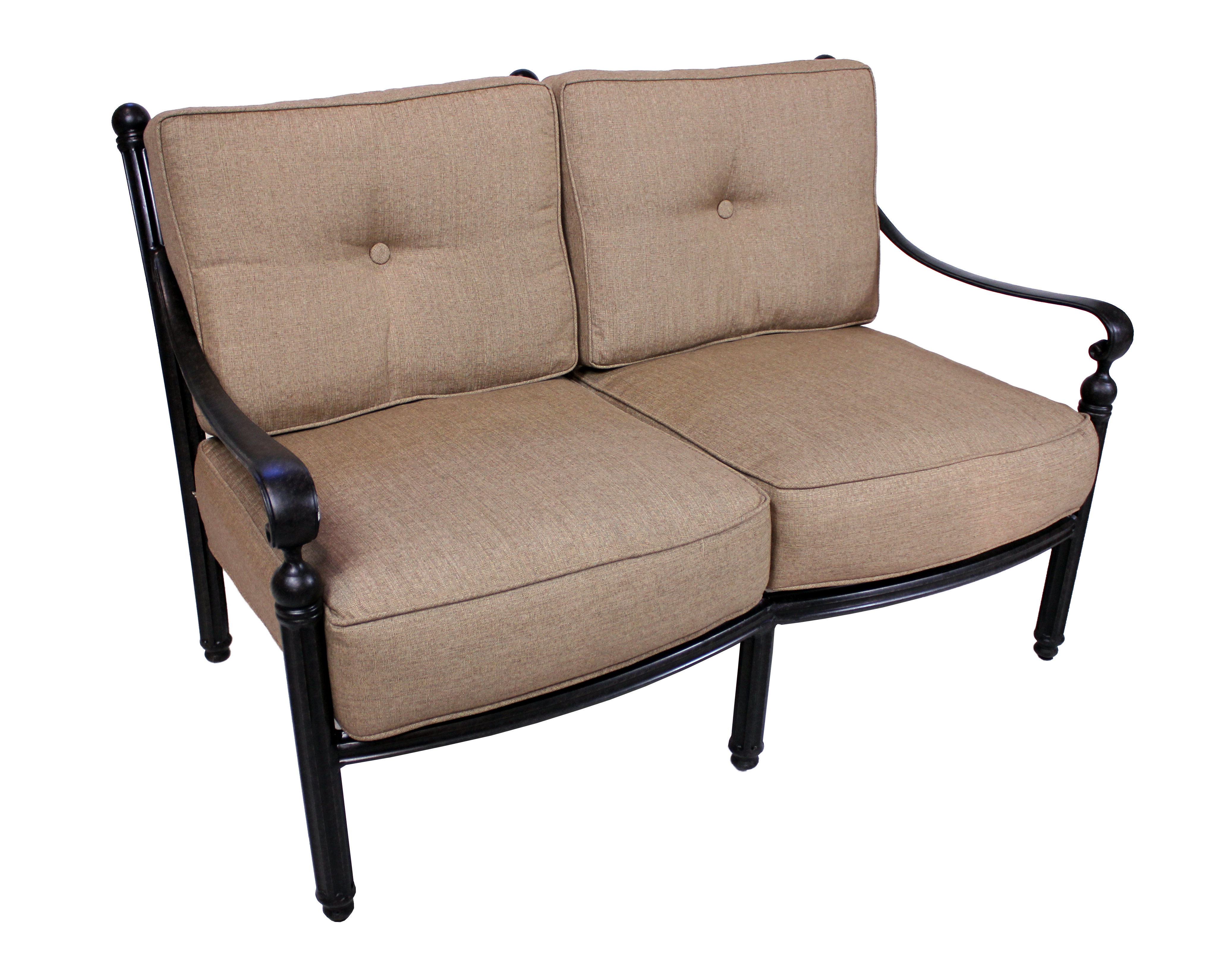 Baldwin Deep Seating Loveseat With Sunbrella Cushions