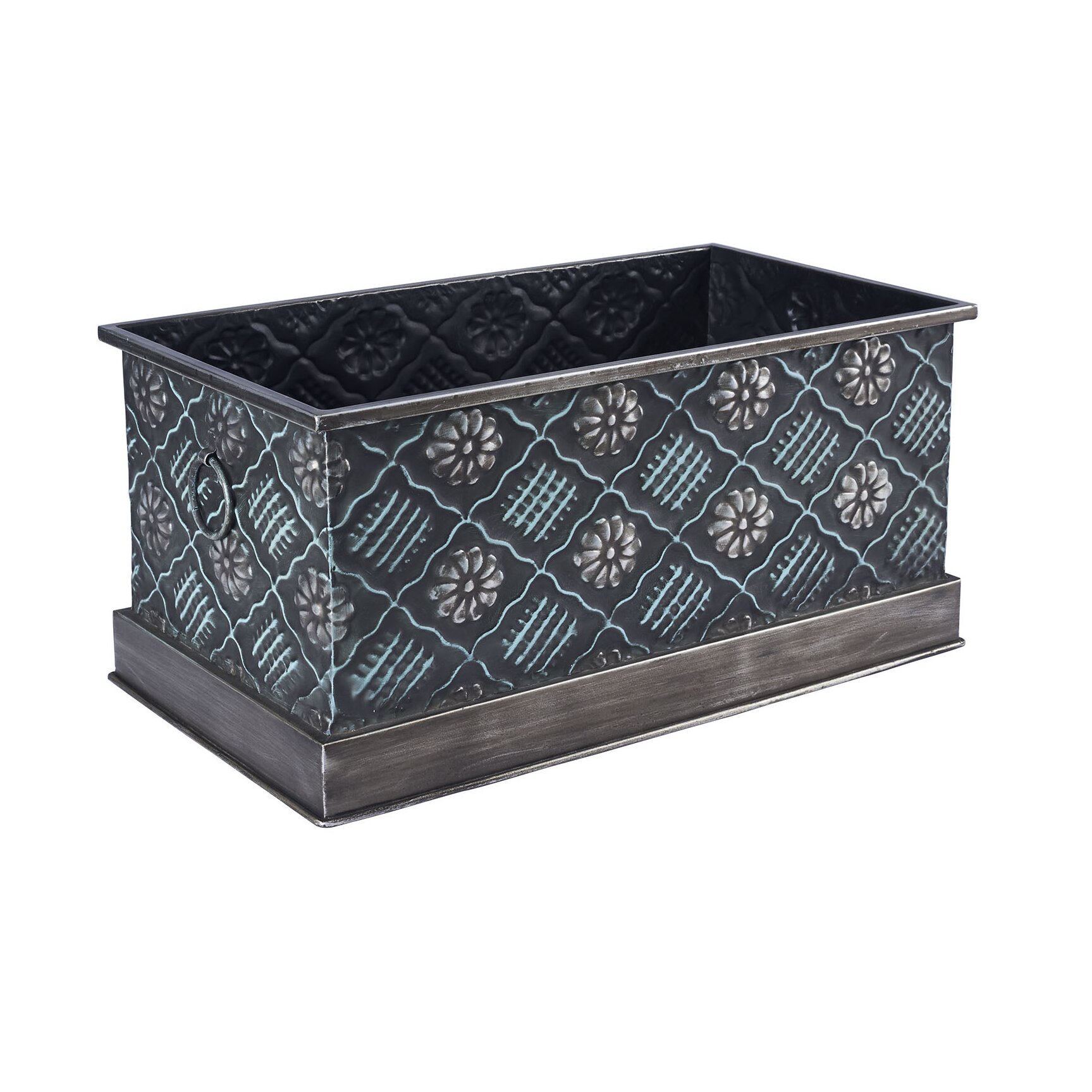 Household Essentials Chelsea Metal Storage Box & Reviews | Wayfair