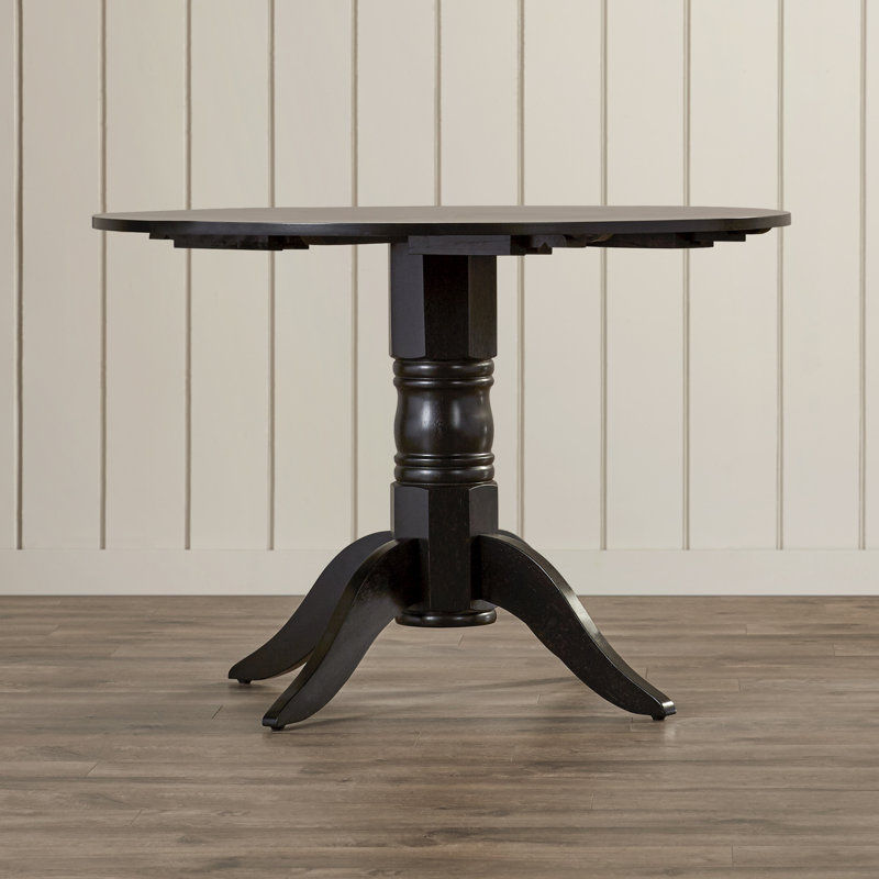 Beachcrest Home Pinellas Round Drop Leaf Dining Table Wayfair Pinellas Round Drop Leaf Dining Table