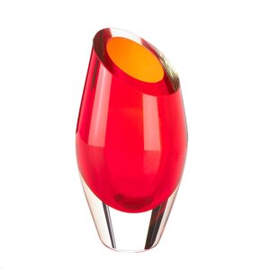 Cut Glass Cylinder Vase