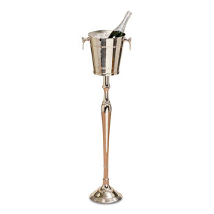 Champagne Bucket With Stand Wayfair Ercole Luxurious Grand Hotel Champagne Bucket