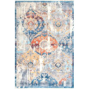 Arteaga Blue Area Rug