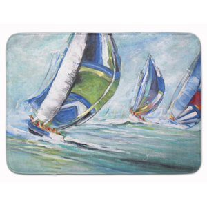 Burnham Boat Race Memory Foam Bath Rug