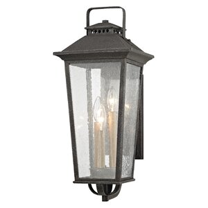 Janell 3-Light Outdoor Wall Lantern