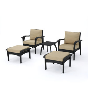 Springboro 5 Piece Conversation Set with Cushions