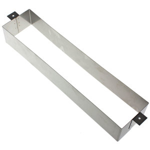 11 in x 3 in Steel Mail Slot Sleeve