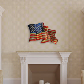 Rustic American Flag Wall Art Wayfair American Flag Wall Décor
