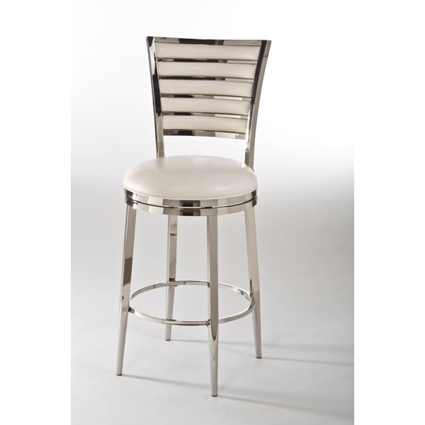 Laude Run Lelia 26 Swivel Bar Stool Reviews Wayfair