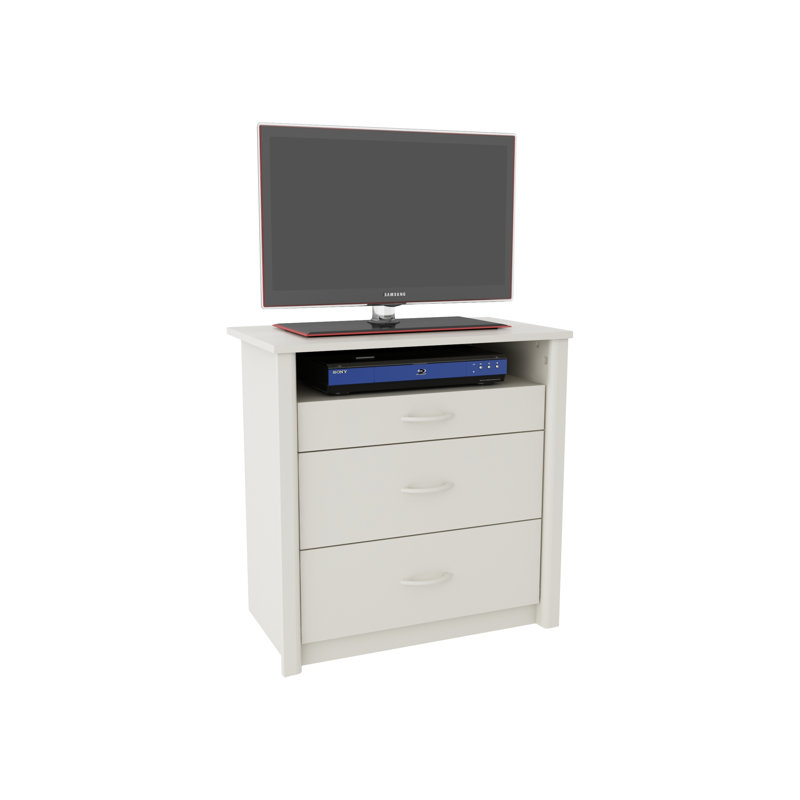 Andover Mills Constance 3 Drawer Media Dresser & Reviews Wayfair