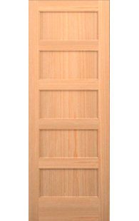 5 Panel Interior Doors You Ll Love Wayfair Paneled Manufactured Solid Wood Primed Standard Door