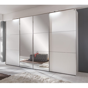 Schwebetürenschrank Escape, 236 cm H x 350 cm B..