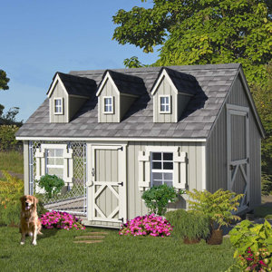 Cape Cod Cozy Cottage Kennel Dog House