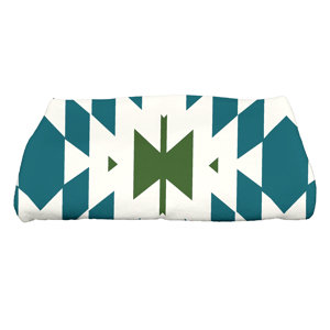 Soluri Geometric Print Bath Towel