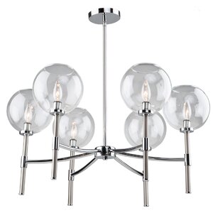 Nik 6-Light Shaded Chandelier