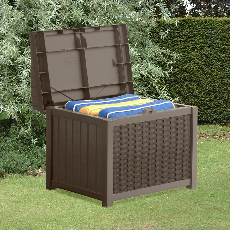 Suncast Rattan Storage Cube & Reviews | Wayfair.co.uk