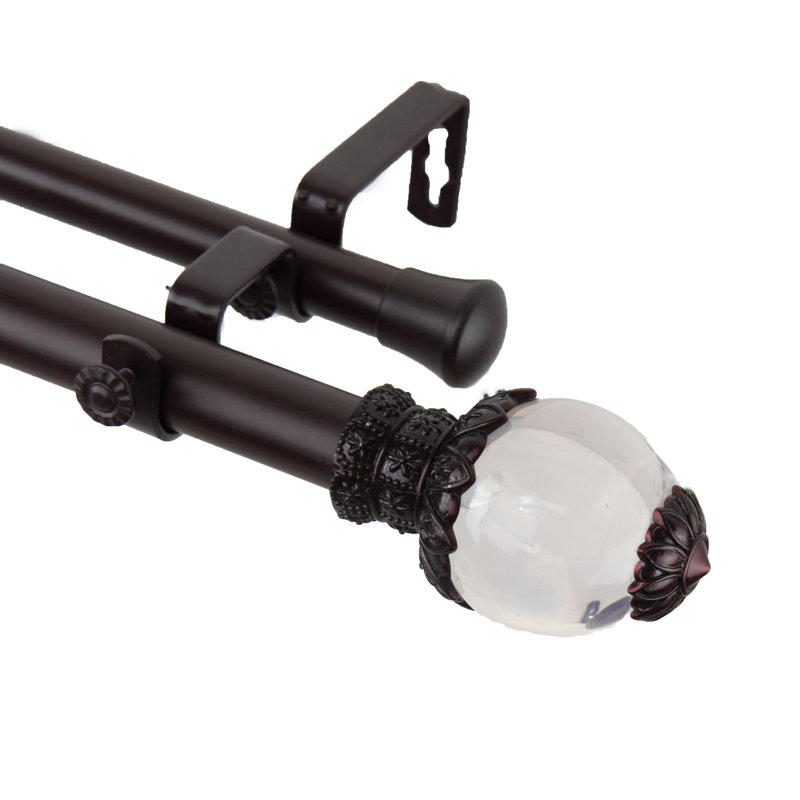 Rod Desyne Beam Double Curtain Rod and Hardware Set & Reviews Wayfair