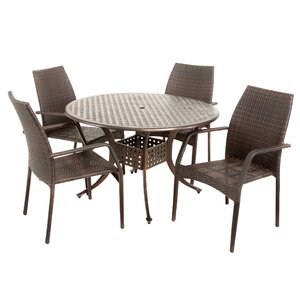 Fuller Outdoor Aluminum Dining Table