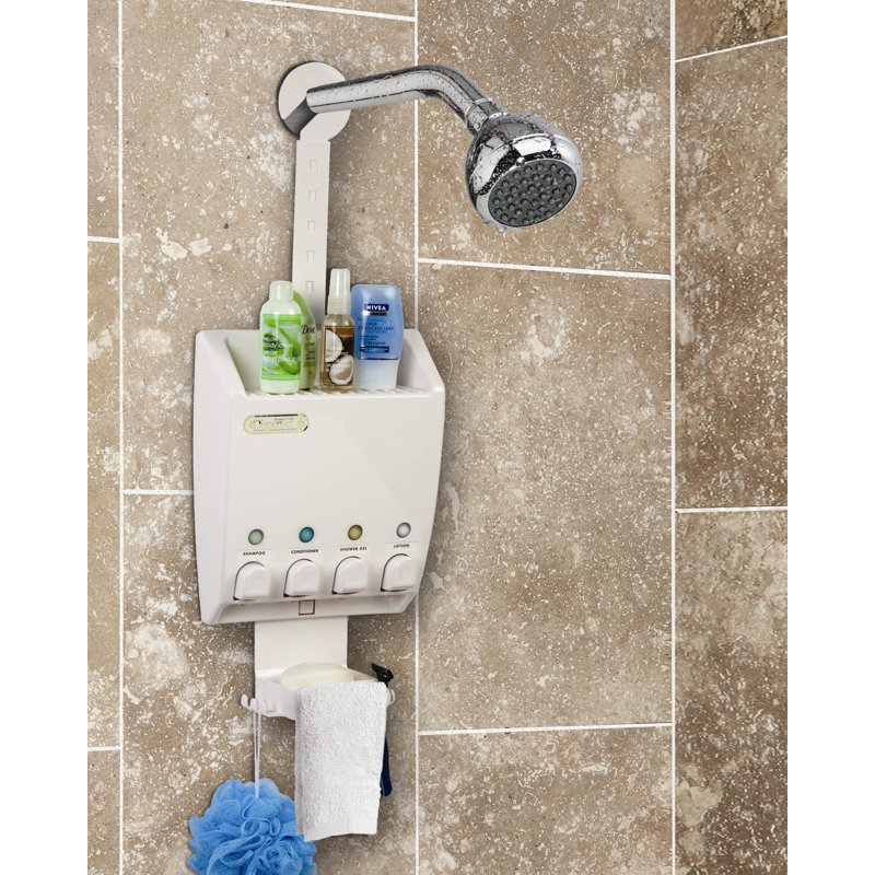 Better Living Products Ulti Mate Soap Dispenser Shower Caddy Wayfair Ulti Mate Soap Dispenser Shower Caddy