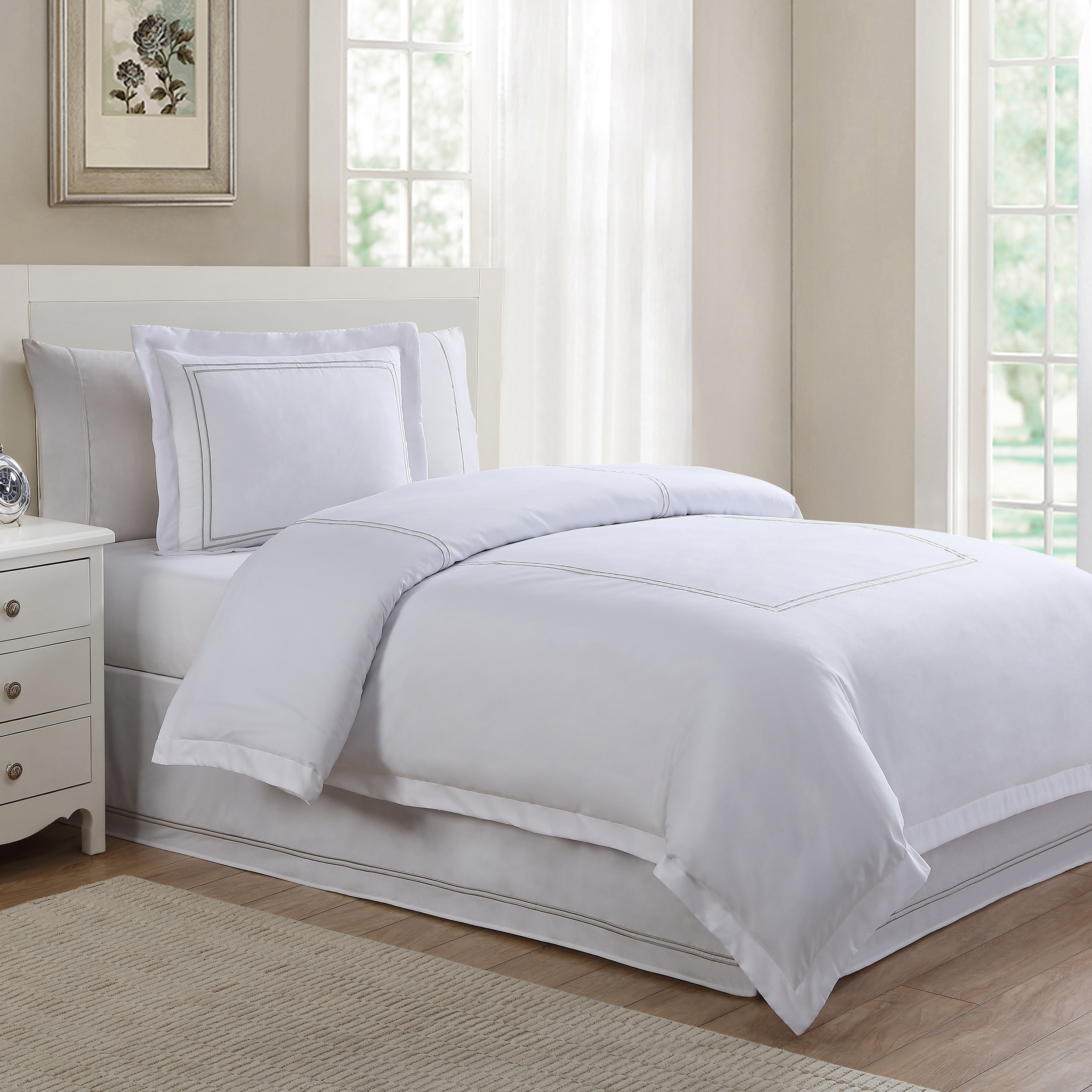 Fresh Ideas Luxury Hotel Baratta Duvet Cover Set Reviews Wayfair