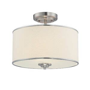 Laurie 2-Light Semi Flush Mount