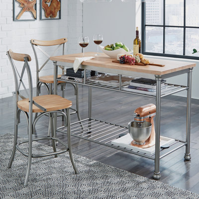 Kitchen Islands with Seating You'll Love in 2019 | Wayfair