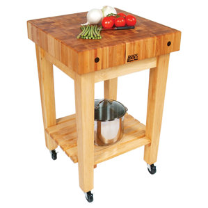 BoosBlock Prep Table with Butcher Block Top by John Boos