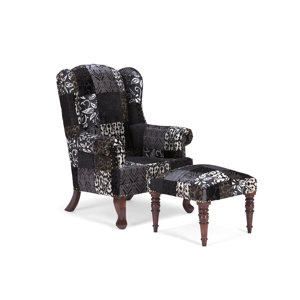 Ohrensessel Florese mit Hocker von Massivum