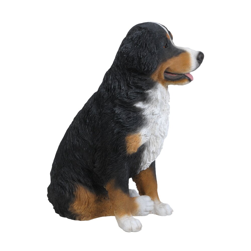 Hi Line Gift Ltd Bernese Mountain Dog Statue Reviews Wayfair within Bernese Mountain Dog Home Decor