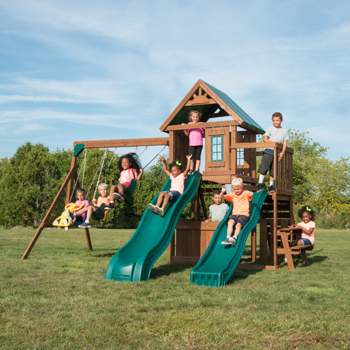 Fox Run Complete Play Swing Set Wayfair Exclusive