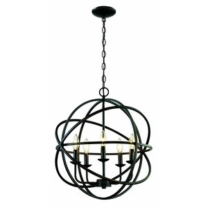 Hankinson 5-Light Globe Pendant