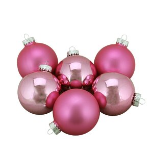 Traditional Glass Ball Christmas Ornament (Set of 6)