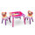 skye paw patrol table and chair set