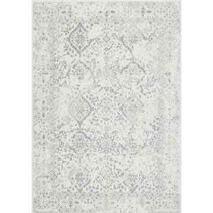 Gray Silver Rugs Joss Main Gilfillan Ivory Gray Area Rug
