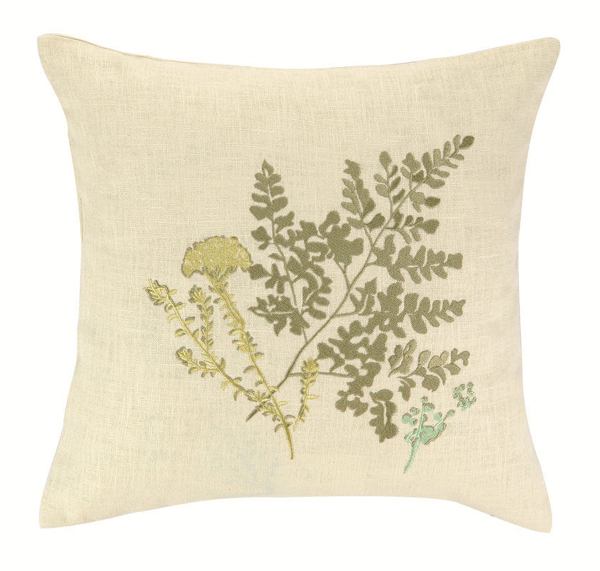 Three Posts Yorktown II Linen Throw Pillow & Reviews Wayfair
