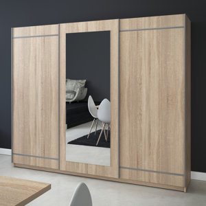 Schwebetürenschrank Dagna, 220 cm H x 250 cm B ..