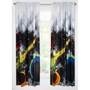 Out of This World Single Curtain Panel