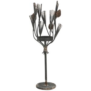 Metal/Glass Candle Holder