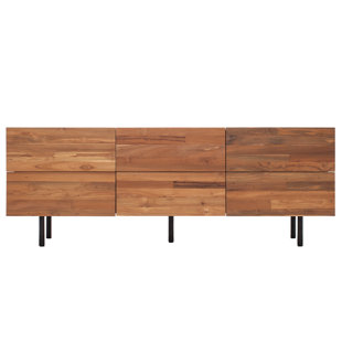 Long Short Dresser Wayfair Reclaimed Teak 6 Drawer Dresser