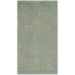 Port Laguerre Light Green Area Rug