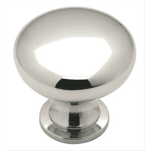 Allison Polished Chrome Mushroom Knob