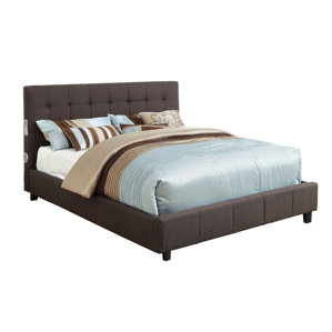 Upholstered Panel Bed by Hokku Designs