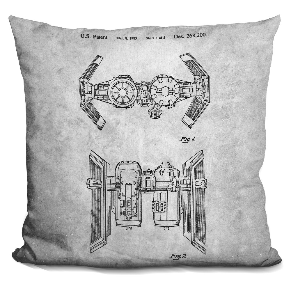 Airplane Pillow Air Traffic Navy Decorative Airplane Map Accent Throw Pillow