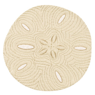 Wedge Shaped Placemats Wayfair Ostrander Sandollar Shaped Placemat Set Of 6