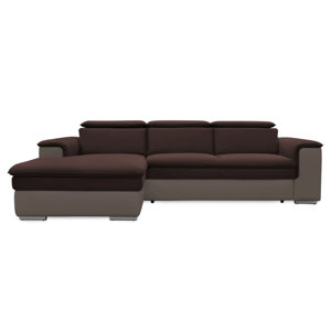 Ecksofa Homer mit Bettfunktion von Home Loft Con..