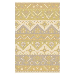 Double Mountain Cream Area Rug