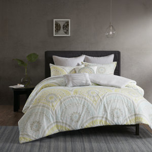 Matti 7 Piece Cotton Duvet Cover Set
