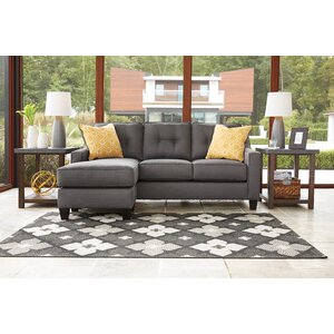 Aldie Reversible Sectional with Ottoman